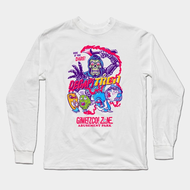 Decapitron - G’zap Long Sleeve T-Shirt by GiMETZCO!